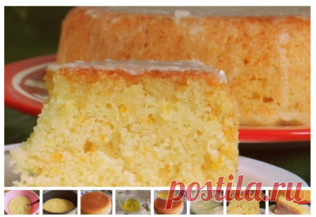 Апельсиновый кекс в мультиварке.