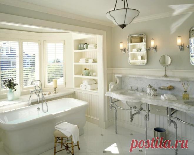 Ванная в стиле прованс - Крутые идеи