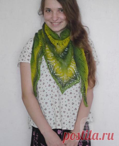 Шаль "Гейл": схема вязания, подробная инструкция, описание на сайте «Люди вяжут»