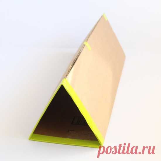 Полка для обуви из коробок