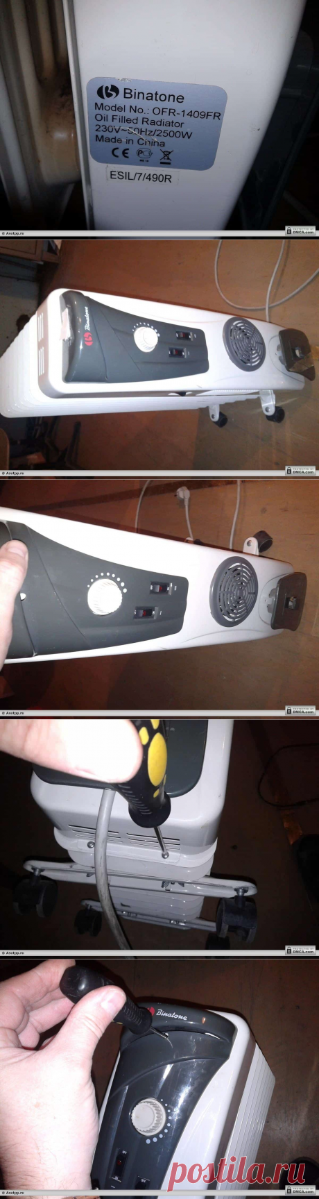 Ремонт масляного обогревателя своими руками: пошаговый мастер-класс
