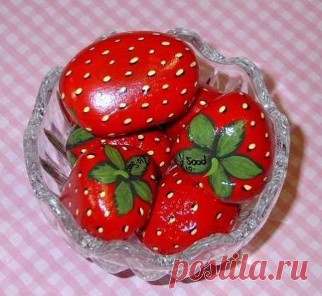 Поделки из камней фото