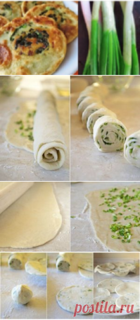 Пучок зеленого лука, мука и вода… Объедение!