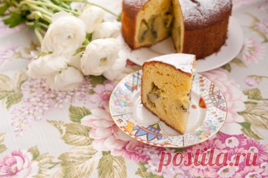 Пирог с киви, рикоттой и лимоном/Torta di kiwi, ricotta e limone | Элла Мартино  Рецепты  Кулинарные туры  Итальянская кухня
