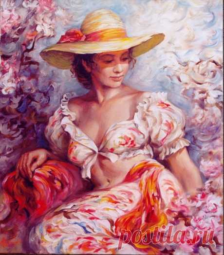 Есть в близости людей заветная черта... ~ Любимые женщины Аркадия Острицкого: gorlenka