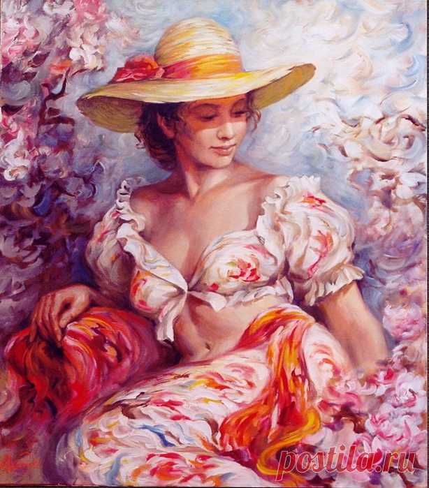 Есть в близости людей заветная черта... ~ Любимые женщины Аркадия Острицкого: gorlenka