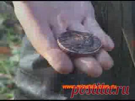 KLADTV.RU видео о кладах, находках, кладоискателя и копателях, металлоискателях и металлодетекторах. Историческое и архивное видео.: Создание маски дискриминации для обнаружения российских монет металлоискателя E-Trac.