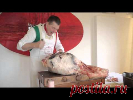 Разделка ноги, рождественский рецепт от Дарио Чеккини,