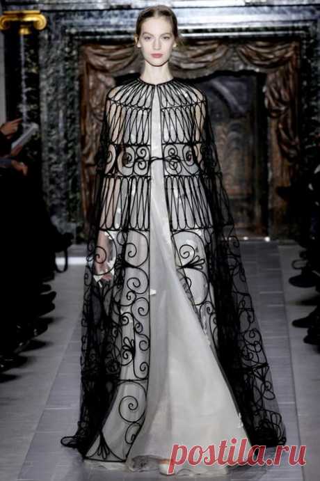 Показы мод в Париже Valentino Couture.Коллекция Весна-лето 2013