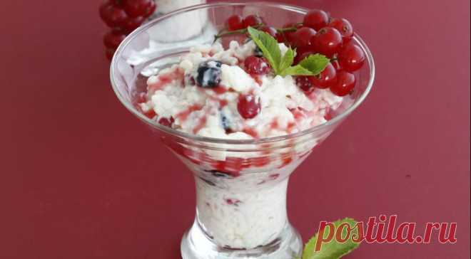 Рисовый пудинг с ягодами и ванилью. Пошаговый рецепт с фото на Gastronom.ru