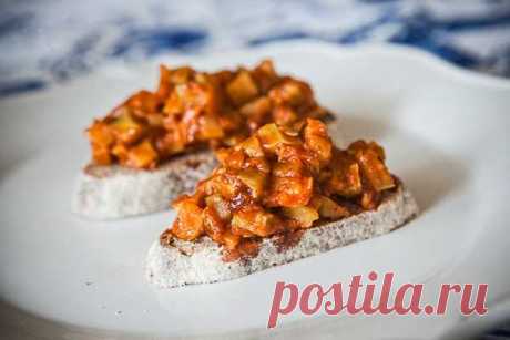 Кабачковая икра - Рецепт современной домашней кухни с фото