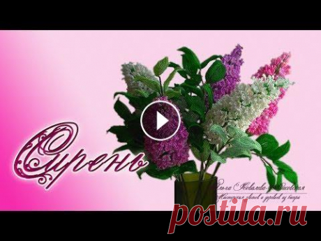 ОБЗОР К МАСТЕР-КЛАССУ &quot;СИРЕНЬ ИЗ БИСЕРА&quot; / Цветы из бисера / Деревья из бисера / Мастер-класс Авторская работа! Букет сирени сплетен по разработанной мною схеме. Если Вы решитесь сплести эти цветы, приносящие счастье, то пышные гроздья лилового...