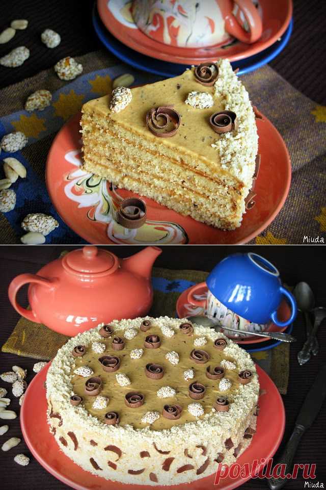 Verdade de sabor: Арахисовый торт "Коровка" / Bolo "Koróvka" de amendoim