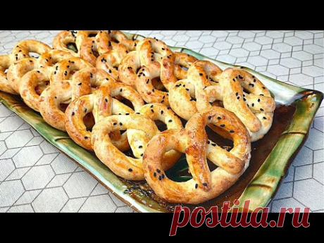 СЫРНЫЕ КРЕНДЕЛИ! Так вкусно, что не успевают остыть!