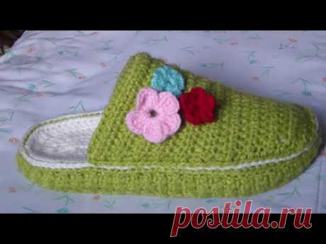 🦄🌈PANTUFLAS Crocs TEJIDAS a crochet 🐾❤️