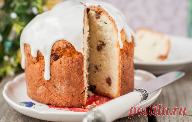 Рецепт пышного кулича с изюмом на Пасху: замешиваем тесто и готовим глазурь | Палочки для еды – рецепты | Дзен