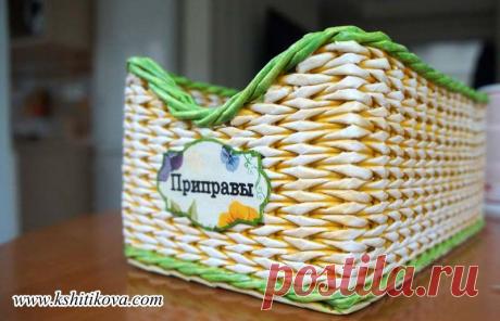 МК Коробочка для приправ. Мастер класс от Кристины Шитиковой