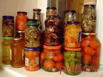 Консервирование - кулинарные рецепты. Миллион Меню