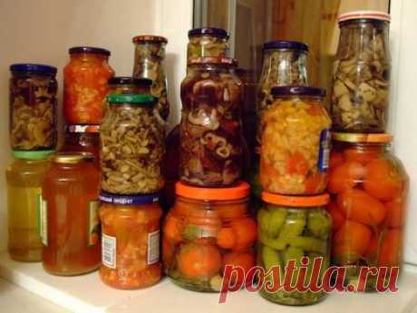 Консервирование - кулинарные рецепты. Миллион Меню