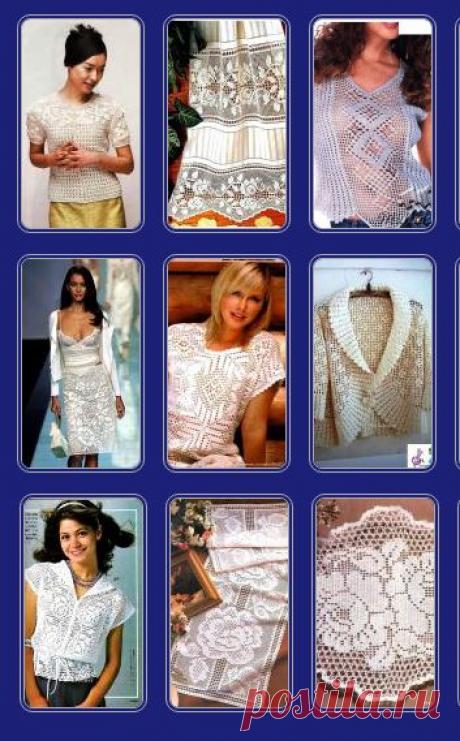 Филейное вязание | САМОБРАНОЧКА рукодельницам, мастерицам
