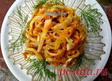 Острые кальмары - сочетание вкусов просто умопомрачительное