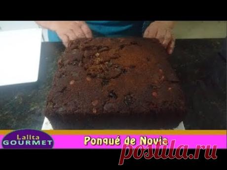 Receta de Ponqué de Novia - YouTube