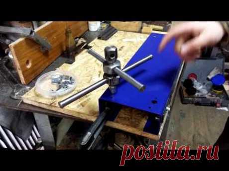 Заклёпочник самодельный. Заклёпка шестигранная, резьбовая. Threaded tools for hexagonal rivets.