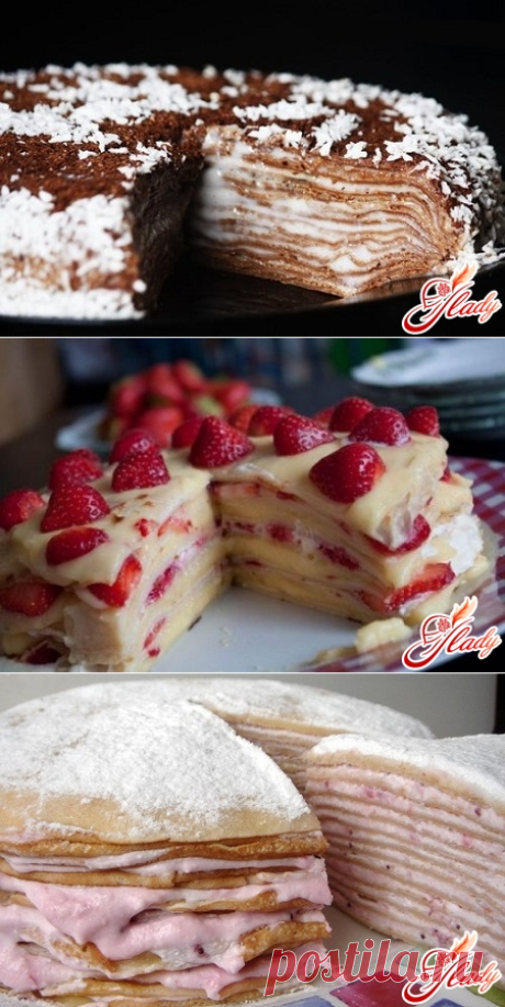 Сладкий блинный торт: готовим легко и быстро!..