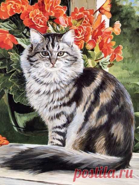 Художник-анималист Persis Clayton Weirs (98 работ) » Картины, художники, фотографы на Nevsepic