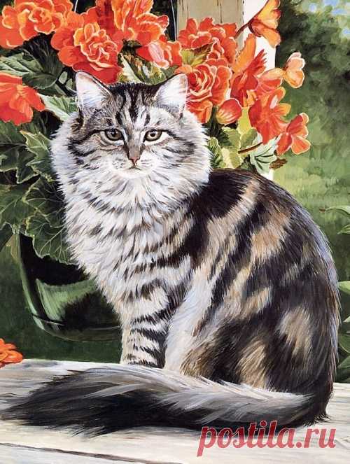 Художник-анималист Persis Clayton Weirs (98 работ) » Картины, художники, фотографы на Nevsepic