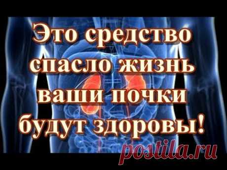 Это средство спасло жизнь!  Ваши почки будут здоровы