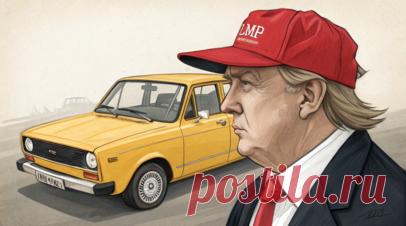 Аккаунт Республиканской партии в X выложил фото Трампа на фоне жигулей. Аккаунт Республиканской партии в X выложил фото президента США Дональда Трампа на фоне жигулей в посте, говорящем об американской автомобильной промышленности. Читать далее