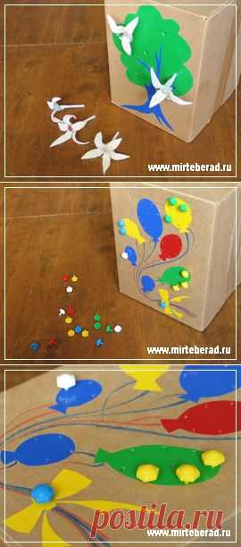 Игрушки из пустяка.