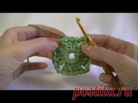 Semi Solid Square Crochet Tutorial