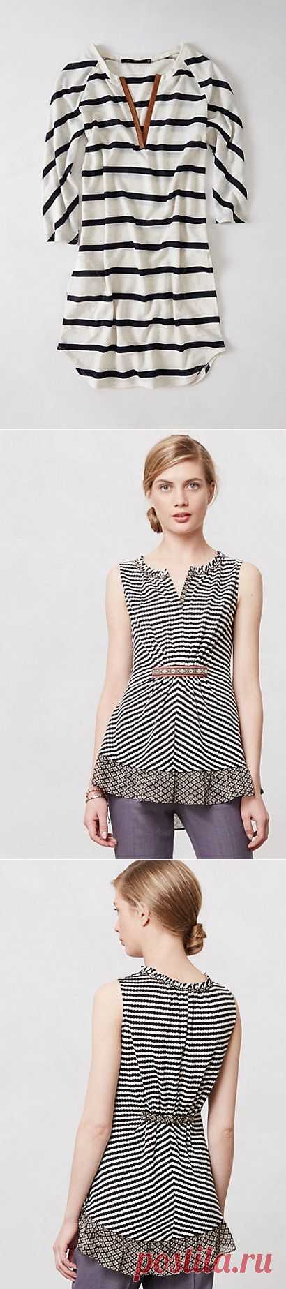 Две тельняшки Anthropologie / Тельняшки /