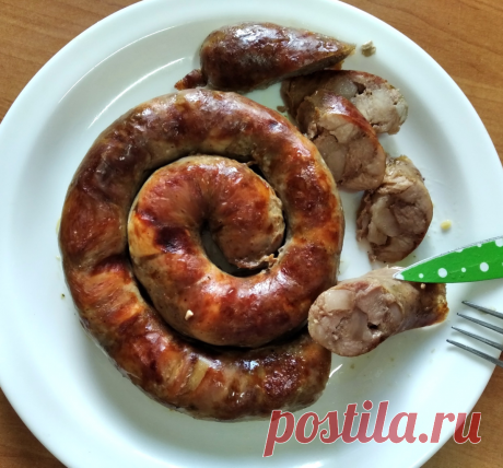 Домашняя колбаса с чесноком - это очень вкусно | Рецепты от Светланы Печенкиной | Дзен