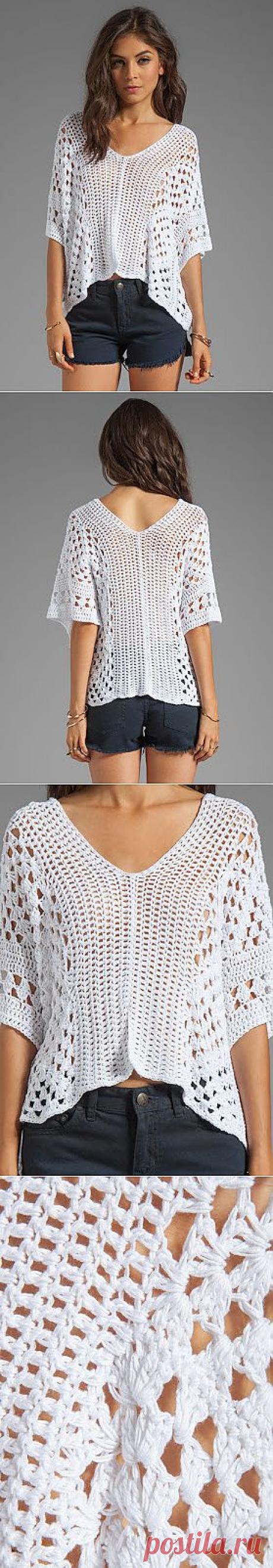 NellyBlog: Летен пуловер (идея)