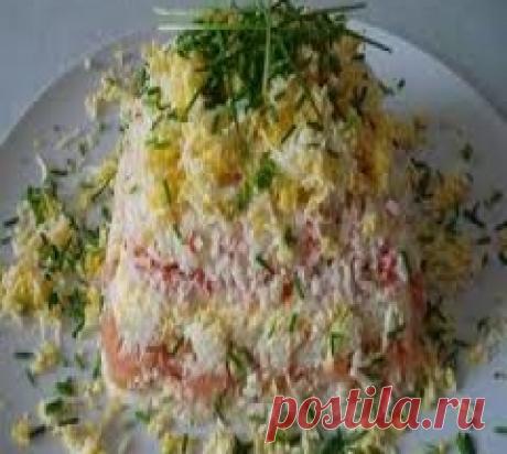 Салат &quot;Океан&quot; / Рыбные салаты / TVCook: пошаговые рецепты с фото