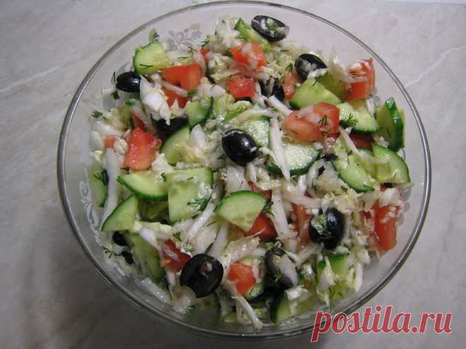 Простой, но очень вкусный пекинский салат без майонеза. Минимум хлопот - максимум удовольствия. Пошаговый рецепт с фото. | STASNET | Яндекс Дзен