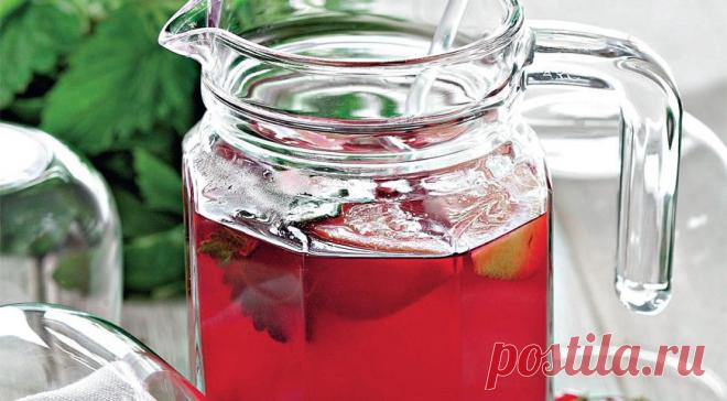 Ягодный компот с травами. Пошаговый рецепт с фото на Gastronom.ru