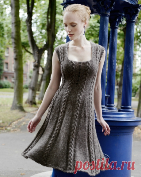 Платье Вязание Pattern.