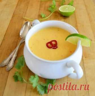Суп пюре из свежей кукурузы