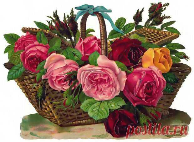 Винтажные цветы - Vintage Flowers