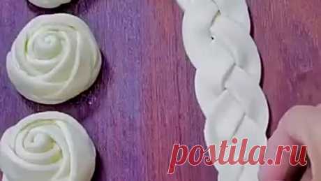 Розочки из теста