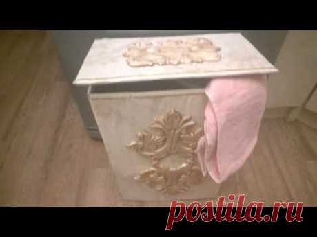 короб для белья своими руками