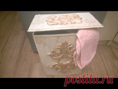 короб для белья своими руками
