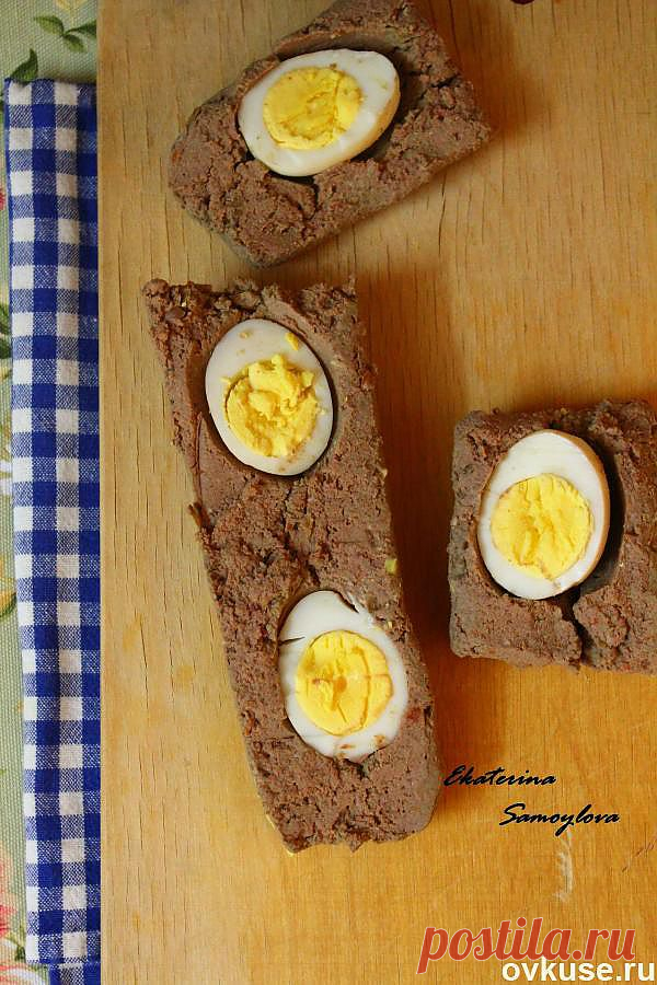 Паштет из куриной печени с яйцами - Простые рецепты Овкусе.ру