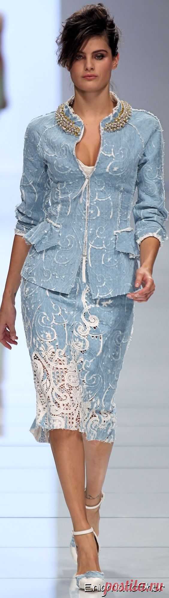 Ermanno Scervino Spring Summer / Рукоделие / Декор одежды / Pinme.ru