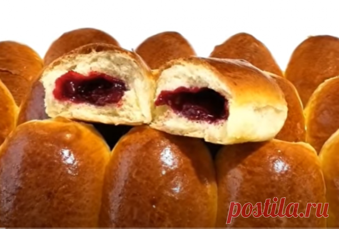ПИРОЖКИ С ВИШНЕЙ не текут и не черствеют. Удачная начинка для любой выпечки.