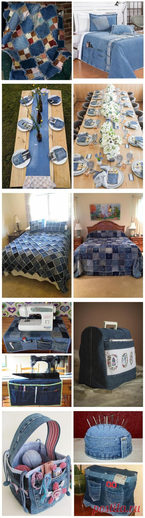 Что сшить из старых джинсов: идеи для рукодельниц, вещи своими руками. Фото